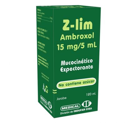 Z-LIM 15MG JARAB FRASCO X 120ML