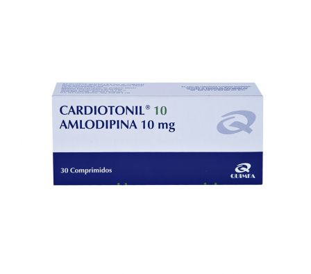 CARDIOTONIL 10MG COMP. CAJA X 30