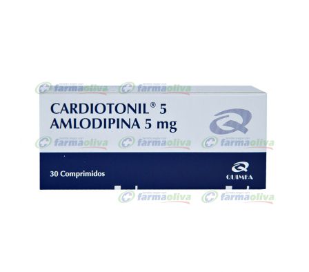 CARDIOTONIL 5MG COMP. CAJA X 30