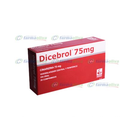 DICEBROL 75MG TABL. CAJA X 20