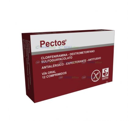PECTOS 350MG COMP. CAJA X 12