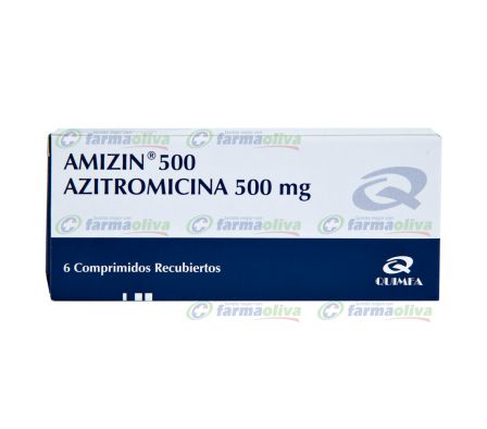 AMIZIN 500MG COMP. CAJA X 6