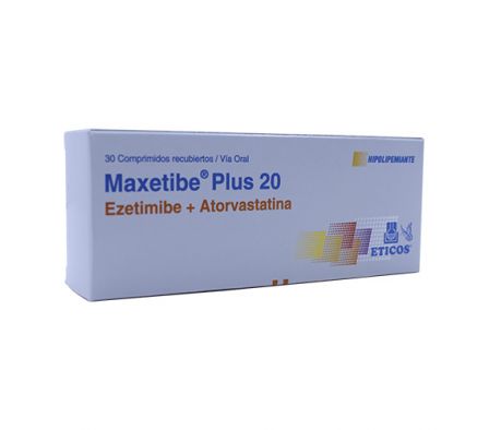 MAXETIBE PLUS 20MG CO-RAN CAJA X 30