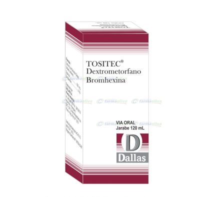 TOSITEC 10MG JARAB FRASCO X 120ML