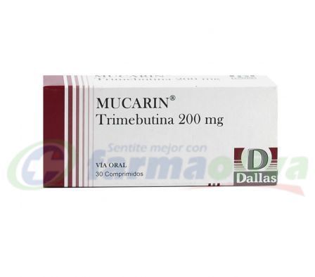 MUCARIN 200MG TABL. CAJA X 30