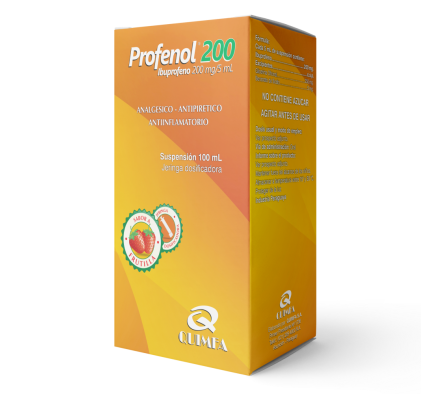 PROFENOL 200MG SP-OR FRASCO X 100ML