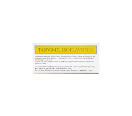 TANVIMIL ISOFLAVON 250MG TABL. CAJA X 30