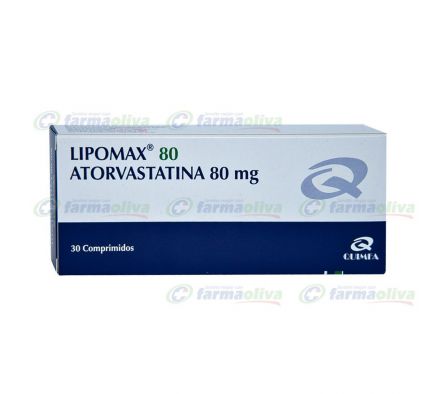 LIPOMAX 80MG CO-RAN CAJA X 30
