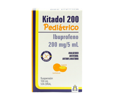 KITADOL 200 MG PEDIATRICO ENVASE X 100ML