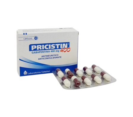 PRICISTIN 400MG CAPS CAJA X 30