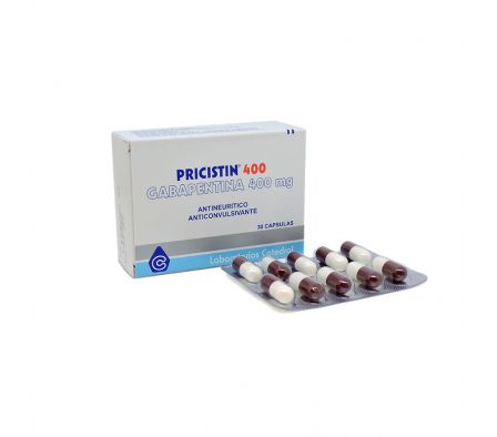 PRICISTIN 400MG CAPS CAJA X 30