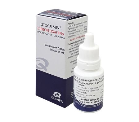 OTOCALMIN CIPROFLO 0.05GR GT-OT FRASCO X 10ML