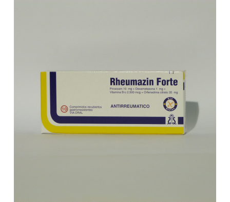 RHEUMAZIN FORTE 250MG TABL. CAJA X 10