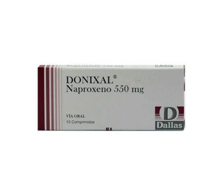 DONIXAL 550MG TABL. CAJA X 10