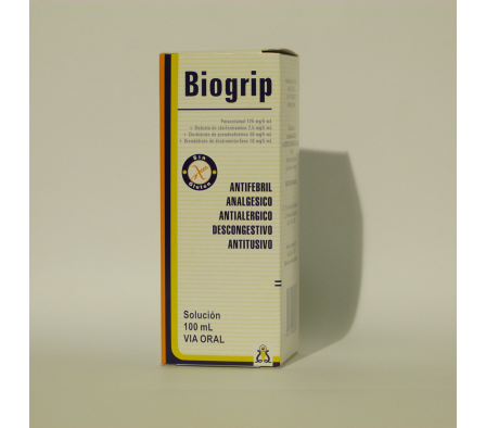 BIOGRIP  JARAB FRASCO X 100ML
