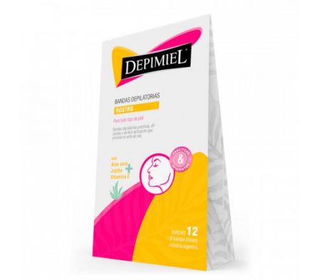 FL DEPIMIEL CERA BANDA P/ ROSTRO 5 GR.