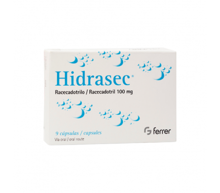 HIDRASEC ADULTO 100MG CAPS CAJA X 9