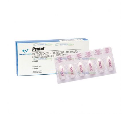 PENTOL  OVULO CAJA X 6