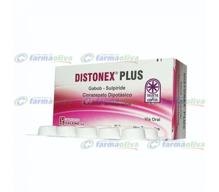 DISTONEX PLUS 2.5MG TABL. CAJA X 30