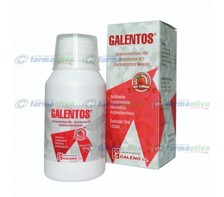 GALENTOS 100MG JARAB FRASCO X 120ML