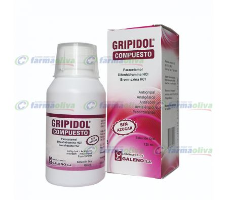 GRIPIDOL COMPUESTO 2.4GR JARAB FRASCO X 120ML