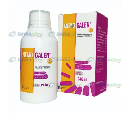 MEMOGALEN B12 1GR JARAB FRASCO X 240ML