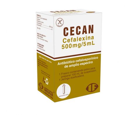 CECAN 500MG SP-OR FRASCO X 100ML