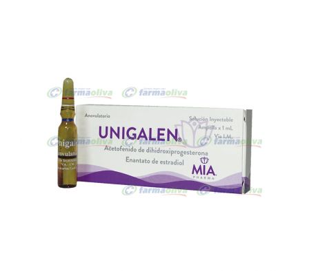 UNIGALEN NF 10MG/150MG INTR. AMPOLLA X 1