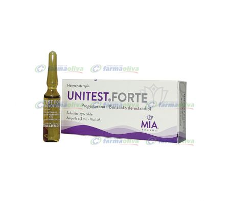 UNITEST FORTE 12MG/60MG INTR. AMPOLLA X 3ML