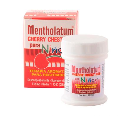 MENTHOLATUM CHERRY UNG POMO X 28GR