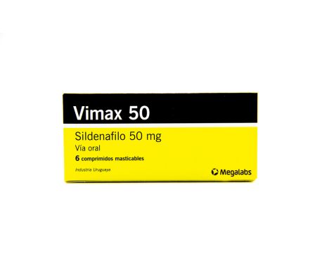 VIMAX 50MG TAB-M CAJA X 6