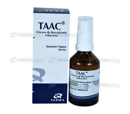 TAAC SOLUCION TOPICA FRASCO X 50 ML