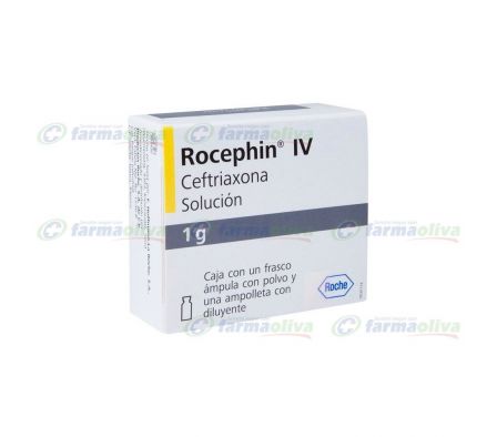 ROCEPHIN 1GR ENDOV AMPOLLA X 10ML