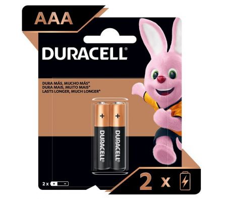 DURACEL PILAS 3A X 2 UNID. 2400 B 2