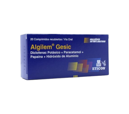 ALGILEM GESIC 50MG T-REC CAJA X 20
