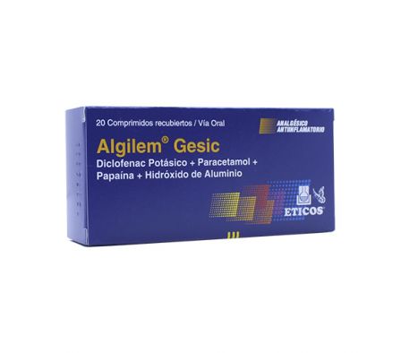 ALGILEM GESIC 50MG T-REC CAJA X 20