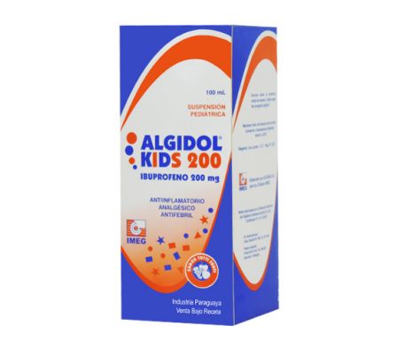 ALGIDOL KIDS 200MG SP-OR FRASCO X 100ML