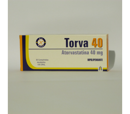 TORVA 40MG COMP. CAJA X 30