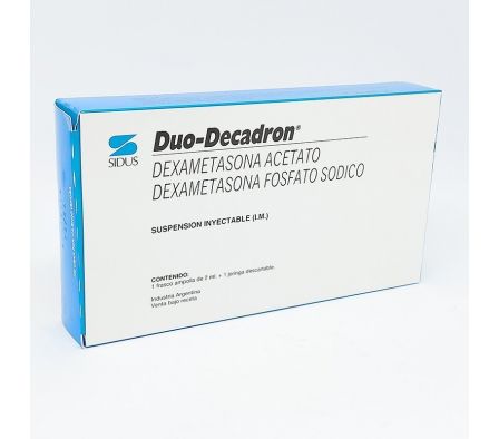 DUO-DECADRON  INYECTABLE  AMPOLLA X 2ML JERINGA PRELLENADA