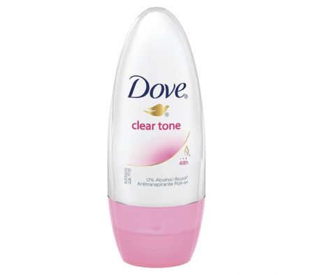 DOVE CLEAR TONE DEO. ROLLON 50 ML.