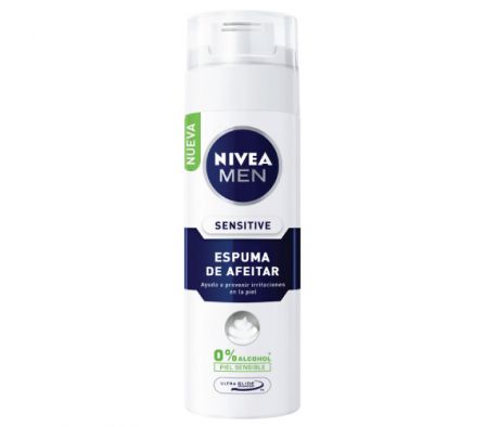 NIVEA FM ESPUMA SENSIT. P/AFEITAR 200ML.