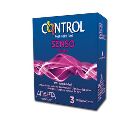CONTROL SENSACION ADAPTA PRESERV. X 3 U