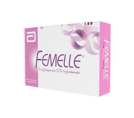 FEMELLE 3 MG CAJA X 28