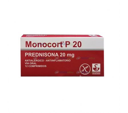 MONOCORT P 20MG COMP. CAJA X 12