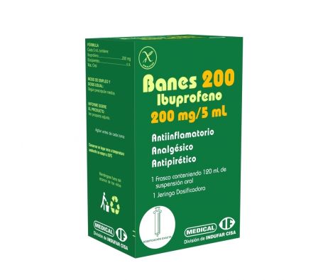 BANES 200MG JARAB FRASCO X 120ML