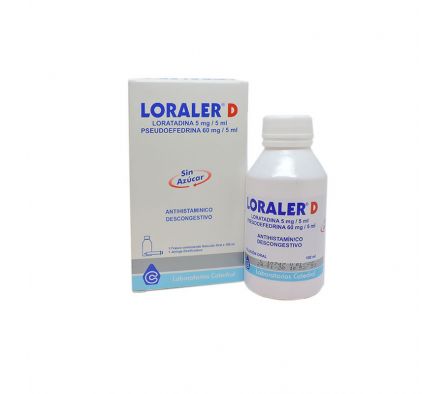 LORALER D 5MG JARAB FRASCO X 100ML