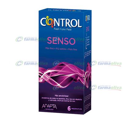 CONTROL SENSACION ADAPTA PRESERV. 6 UNI