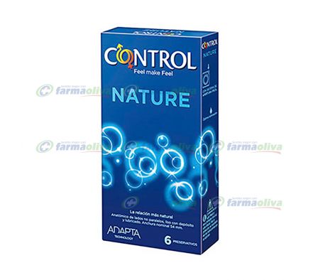 CONTROL NATURE ADAPTA PRESERV. 6 UNID.