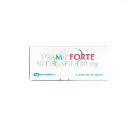 PRAMIL FORTE 100MG CO-RV CAJA X 2
