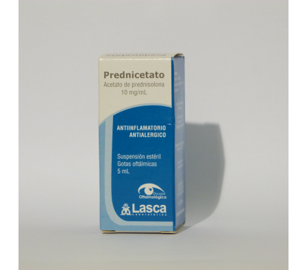 PREDNICETATO LASCA 5MG GT-OF FRASCO X 5ML